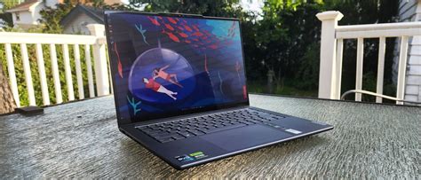 Lenovo Slim Pro 9i 14 5 Inch Review Can It Take Down The Dell Xps 15 Laptop Mag