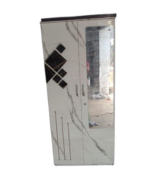 Doors White Wooden Wardrobe With Locker At Rs Piece In