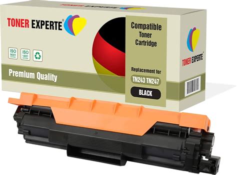 Toner Experte Compatible With Tn Bk Tn Bk Black Premium Toner