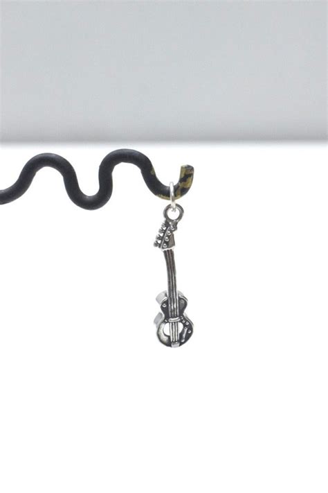 Sterling Silver Electric Guitar Charm Pendants Etsy