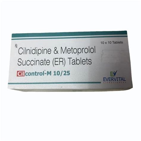 Evervital Cilnidipine Metoprolol Succinate Er Tablets Mg At Rs