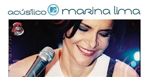 Encarte Marina Lima Ac Stico Mtv Encartes Pop