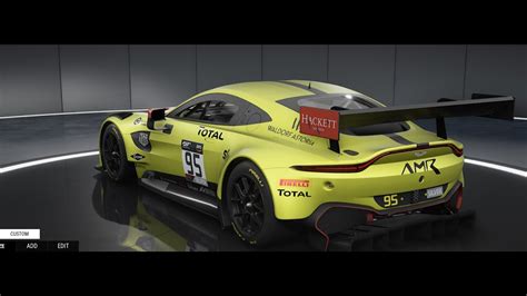 Assetto Corsa Competizione Liveries Aston Martin AMR V8 Racing GTE