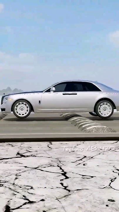 Rolls Royce Ghost Vs 100 Speed Bumps Beamng Drive Shorts Beamngdrive Ytshorts