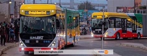 L Inauguration Du Bus Rapid Transit BRT à Dakar Une Révolution Des