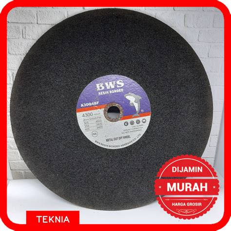 Batu Potong BWS Mata Gerinda Cutting Wheel 16 Inchi Lazada Indonesia