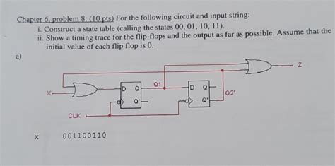 Solved Need Help In Solving Chapter 6 Problem 8 10 Pts For The