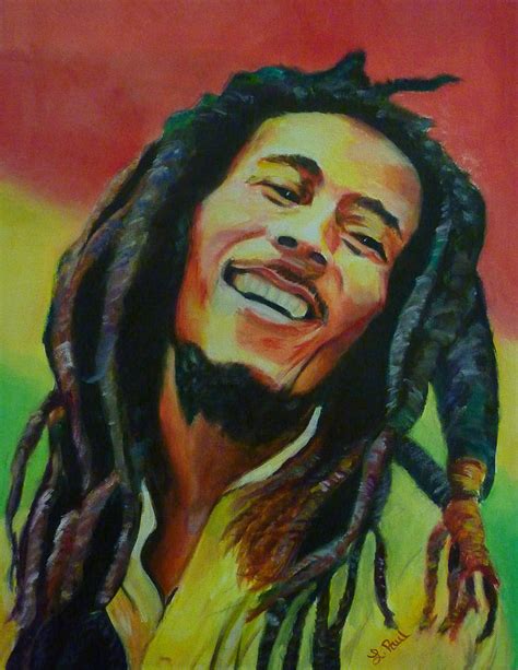 Bob Marley Oil Painting