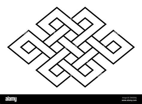 Endless Knot Also Known As Eternal Knot Common Form Of An