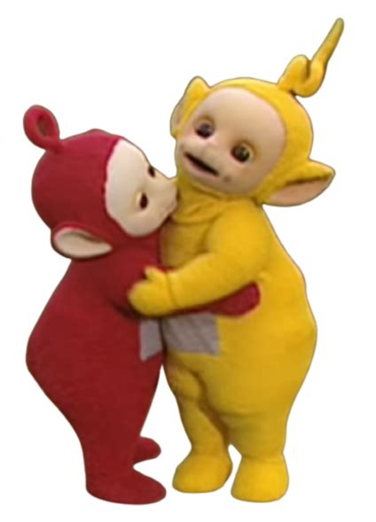 Teletubbies Po And Laa Laa Big Hug Clipart Png By Purpletinkywinky On