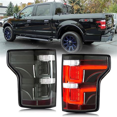 Inginuity Time Led Tail Lights For Ford F 150 F150 2015 2016 2017 Rear Lamps