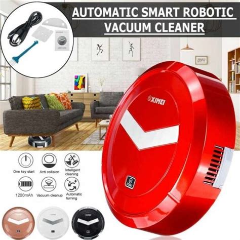 Ximei Smart Robotหุ่นยนต์ดูดฝุ่นอัตโนมัติ พร้อมเซ็นเซอร์หลบหลีกสิ่งกีด