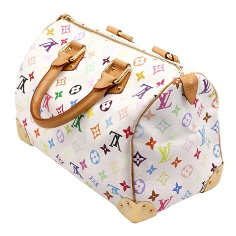Louis Vuitton X Murakami Limited Edition Monogram Multicolor Speedy 30