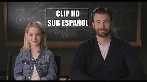 Gifted Love your Pet Day CLIP HD Sub Español Chris Evans Mckenna