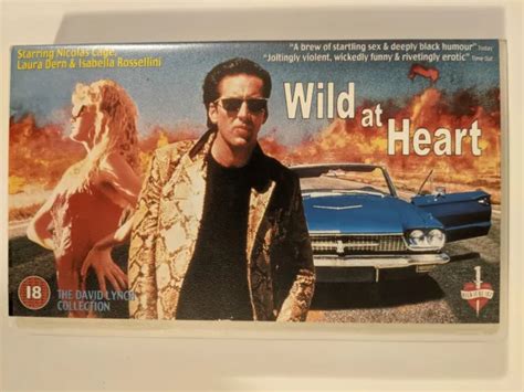 Wild At Heart Vhs David Lynch Nicolas Cage Laura Dern Test