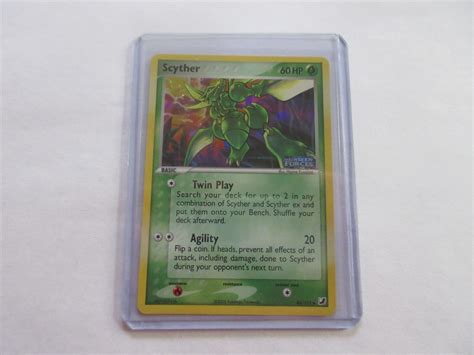 Mavin Scyther Reverse Holo Ex Unseen Forces Pokemon Card Lp