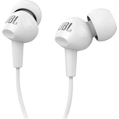 Ripley AUDÍFONOS JBL MANOS LIBRES C100SI BLANCO CONECTOR JACK 3 5MM