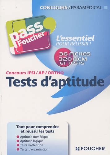 Concours IFSI AP Ortho Tests d aptitude de Valérie Béal Livre Decitre