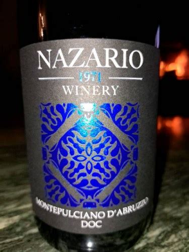 Nazario Montepulciano D Abruzzo Vivino Us