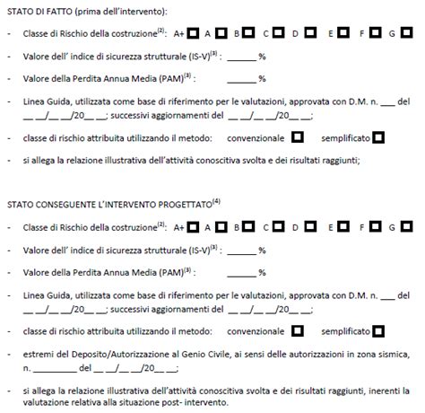 Sismabonus 2020 Guida Tecnica Alla Compilazione DellAllegato B