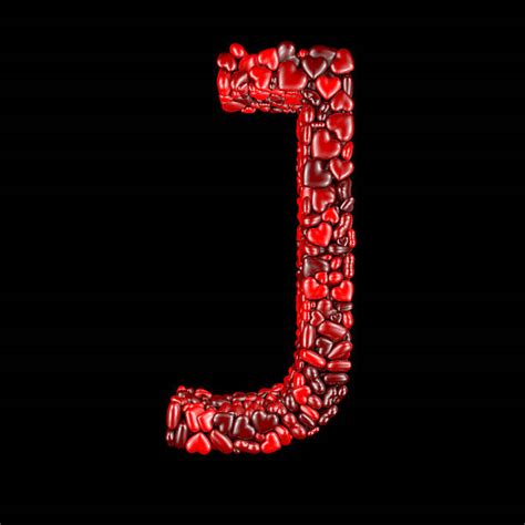 3d Red Letter J Stock Photos Pictures And Royalty Free Images Istock