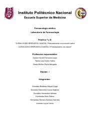 Practica 7 y 8 pdf Instituto Politécnico Nacional Escuela Superior de