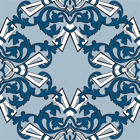 Azulejos Portugueses Elemento Cuadrado Azulejo Vector Png Cuadrado