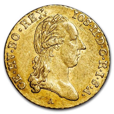 Buy 1789 Austria Gold Ducat Joseph Ii Au Apmex