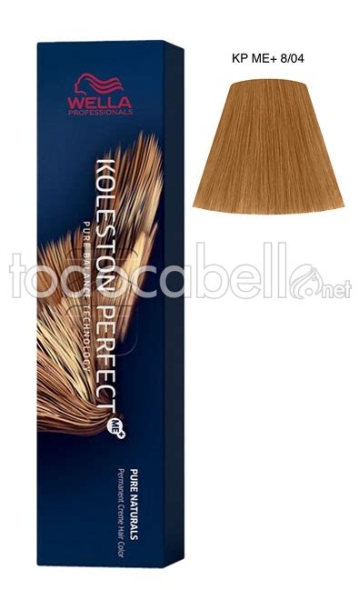 Wella Koleston Perfect Pure Naturals Rubio Claro Natural Cobrizo