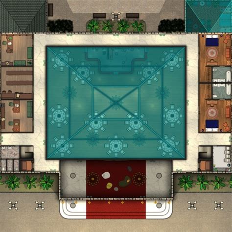 Banquet Hall 35 X 35 Cthulhu Architect