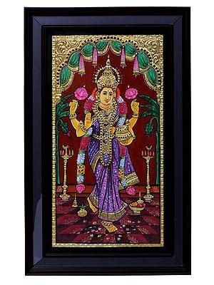 Lakshmi Tanjore Paintings Hindu Paintings