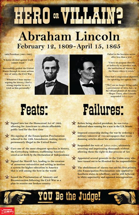 Brief Biography Of Abraham Lincoln