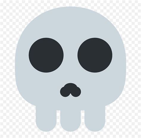 Skull Emoji Clipart Skull Emoji Twitterskull Emoji Png Free