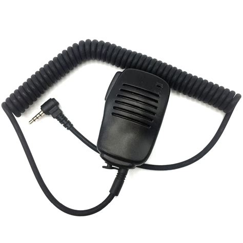 1 Pin Professional Handheld Shoulder Speaker Microphone Mic PTT For