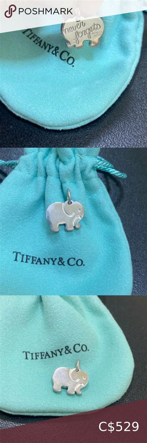 LIKE NEW RARE Beautiful Tiffany Co Sterling Silver Elephant