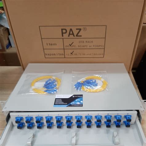 Jual Paz Otb Rackmount Core Sc Upc Fiber Optik Merk Pas Jakarta