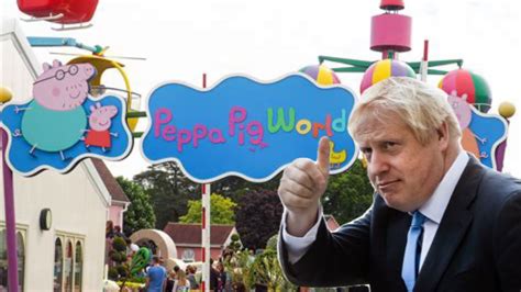 Boris Johnson Loves Peppa Pig World Youtube