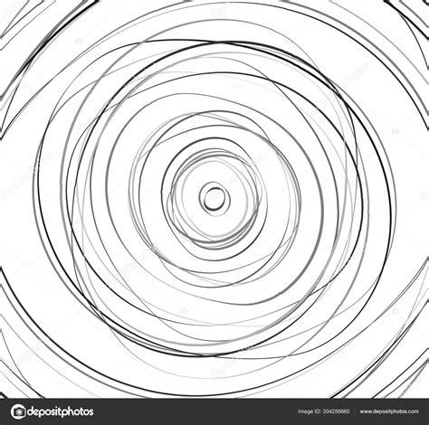 Los C Rculos Conc Ntricos Anillos Radiales Circular Abstracta I