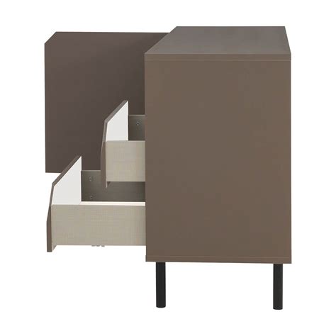 Tenzo Corner Dressoir Dark Taupe Furnidirect Nl