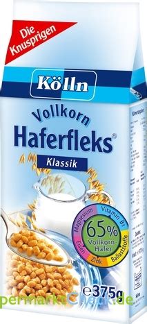 Kölln Vollkorn Haferfleks Klassik 375g Preis Angebote Kalorien