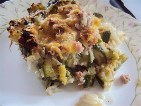 Recette Gratin Courgette Et Chair A Saucisse Recette Recette