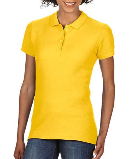 Gildan Ladies SoftStyleÆ Double Piqu Polo Shirt Industrial Workwear