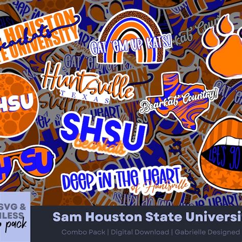 Sam Houston State University Logo - Etsy Australia