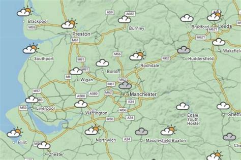 Greater Manchester's weekend weather forecast