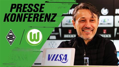 Re Live Pressekonferenz Mit Niko Kovac Vor M Gladbach Vfl Wolfsburg