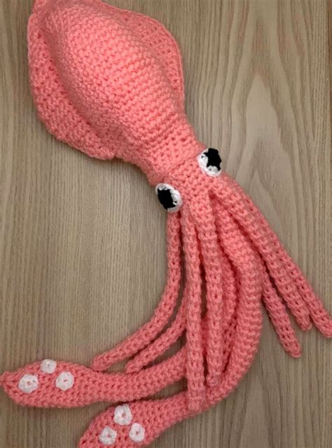 Sidney The Giant Squid Crochet Pattern Part 2 Mini Sidney The Squid