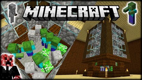 CREATING A MINECRAFT MOB FARM INSIDE A MANSION Let S Play Minecraft