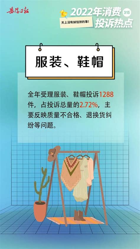 2022年岳阳消费投诉十大热点出炉