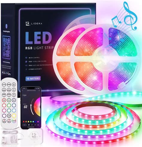 Lideka Led Strip Meter X Rgb A K Branduren Met