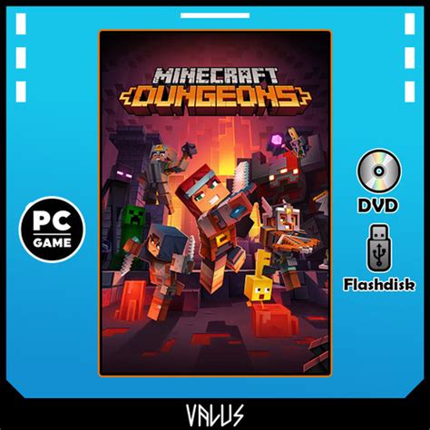 Jual Minecraft Dungeons Ultimate Edition 2021 Full Dlcs Game Pc